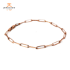14 KARAT ROSE GOLD 2.7MM PAPERCLIP BRACELET