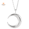 14KT Gold Crescent Moon Necklace