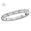 14KT Gold 1/4 CTW Marquise Diamond 5 Stone Band