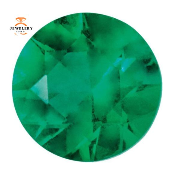 14KT GOLD 0.33 CTW EMERALD & 0.20 CTW DIAMOND 5 STONE BAND - Image 18