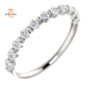 14KT GOLD 1/3 CTW DIAMOND ANNIVERSARY BAND