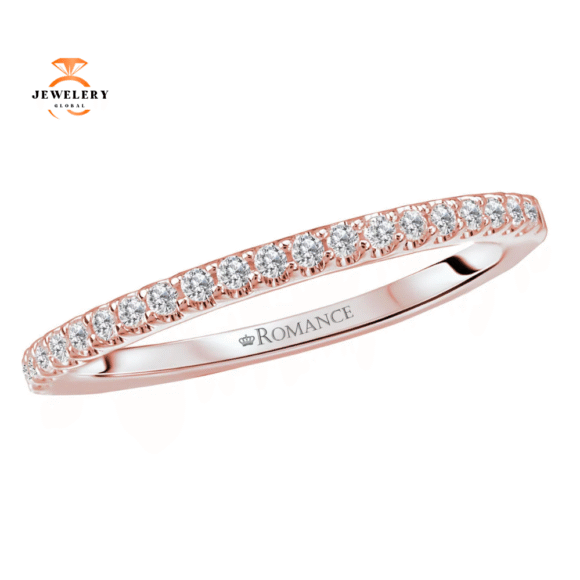 14KT GOLD 1/6 CTW ROUND DIAMOND 20 STONE BAND - Image 3