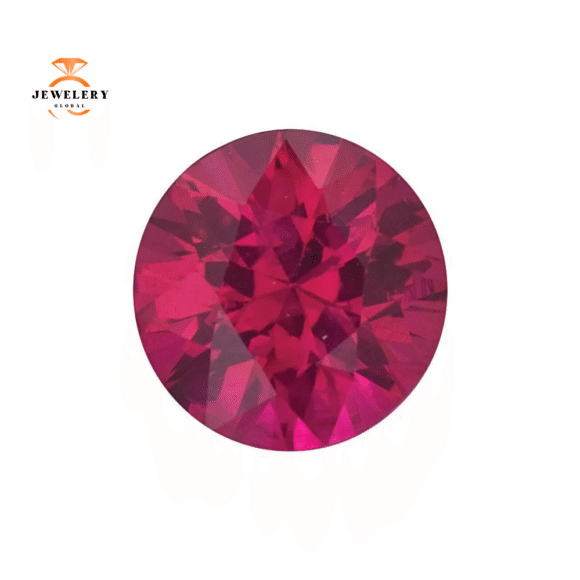 14KT GOLD 0.64 CTW ROUND RUBY CHANNEL-SET BAND - Image 6