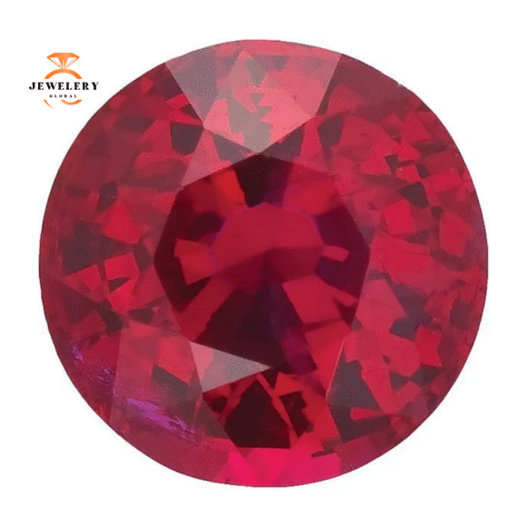 14KT GOLD 0.36 CTW RUBY & 0.18 CTW DIAMOND 7 STONE BAND - Image 6