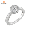 10KT WHITE GOLD 1/6 CTW DIAMOND PROMISE RING