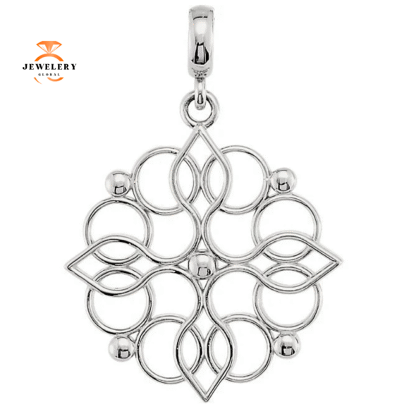 14KT GOLD DECORATIVE PENDANT - Image 3