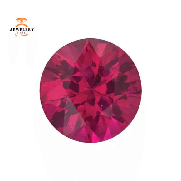 14KT GOLD 0.56 CTW 14 ROUND RUBY SHARED PRONG RING - Image 12