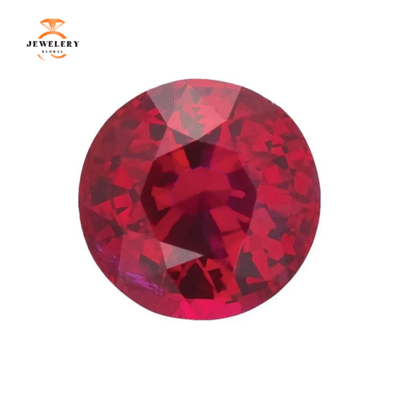 14KT GOLD 0.27 CTW RUBY & 0.12 CTW DIAMOND FRENCH-SET 5 STONE BAND - Image 15
