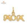 10KT YELLOW GOLD MOM PENDANT