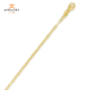 14 KARAT GOLD 1.7MM PAPERCLIP BRACELET- VARIOUS LENGTHS & COLORS