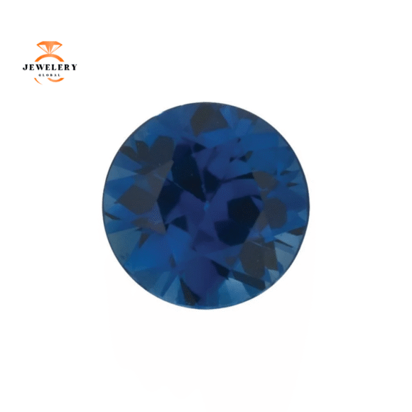 14KT GOLD 0.80 CTW BLUE SAPPHIRE CHANNEL-SET BAND - Image 6