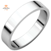 WOMEN'S 14KT GOLD 4MM FLAT WEDDING BAND
