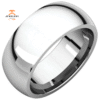 WOMEN'S 14KT GOLD 8MM COMFORT FIT WEDDING BAND