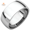 Women's 14KT Gold 8MM Light Comfort Fit Wedding Band