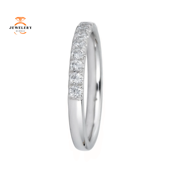 JULEVE 14KT GOLD 1/2 CTW DIAMOND BAND - Image 2