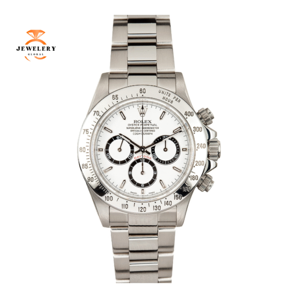 Gents Rolex Sport Cosmograph Daytona Watch 40mm Model 16520 - White Dial, Oyster Sport Bracelet