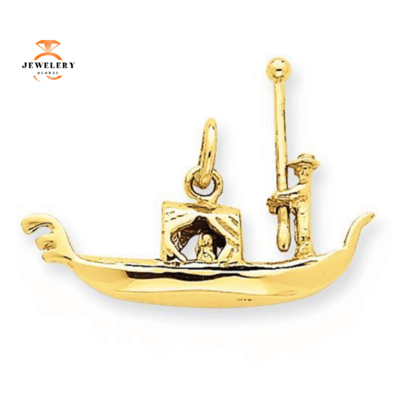 14KT YELLOW GOLD GONDOLA CHARM