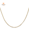 14KT YELLOW GOLD 1.25MM FIGARO CHAIN NECKLACE-5 LENGTHS