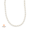 14KT WHITE GOLD CULTURED 6-7 MILLIMETER PEARL 18 INCH NECKLACE