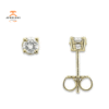 14KT YELLOW GOLD 1/3 CTW ROUND DIAMOND EARRINGS