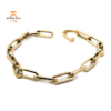 HEAVY 14 KARAT GOLD 5MM PAPERCLIP BRACELET-VARIOUS LENGTHS