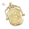 14KT YELLOW GOLD SWIVEL LOCKET
