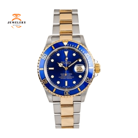 Gents Rolex Submariner Sport Watch 40mm Model 16610 - Black Insert, Oyster Sport Bracelet