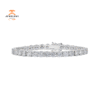 18KT WHITE GOLD 22.03 CTW DIAMOND TENNIS BRACELET