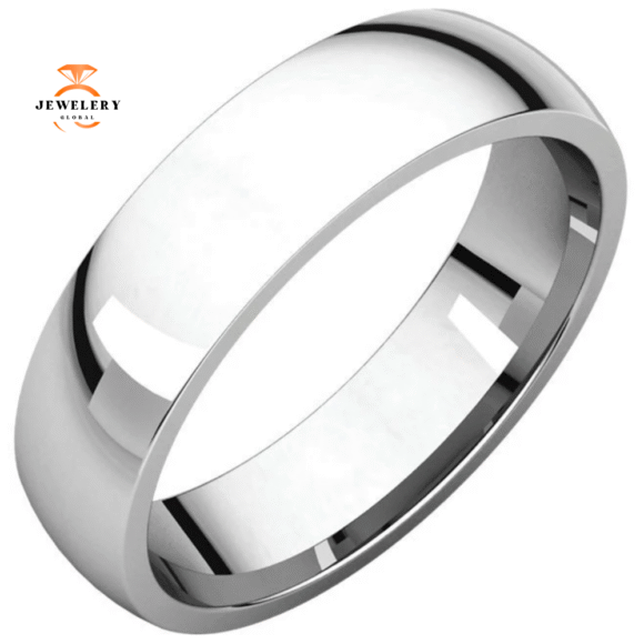 WOMEN'S 14KT GOLD 5MM LIGHT COMFORT FIT WEDDING BAND