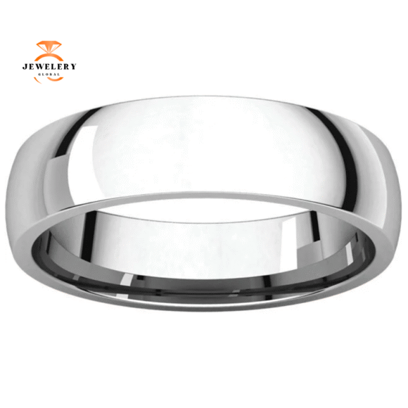 WOMEN'S 14KT GOLD 5MM LIGHT COMFORT FIT WEDDING BAND - Image 2