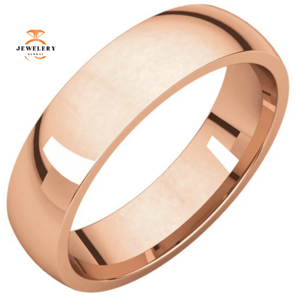 WOMEN'S 14KT GOLD 5MM LIGHT COMFORT FIT WEDDING BAND - Image 5