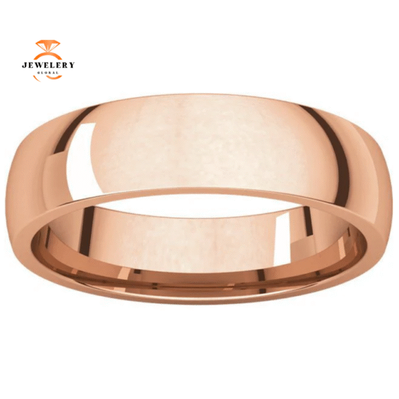 WOMEN'S 14KT GOLD 5MM LIGHT COMFORT FIT WEDDING BAND - Image 6