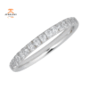 JULEVE 14KT GOLD 0.20 CTW DIAMOND BAND