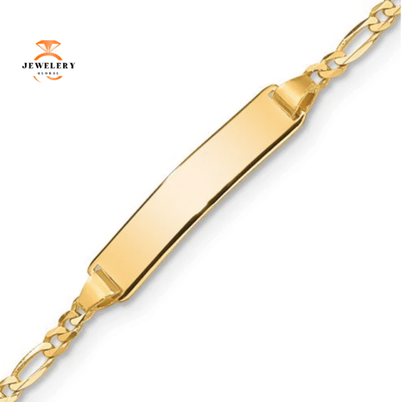 14KT YELLOW GOLD CHILDREN'S ID BRACELET-3 LENGTHS