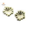 14KT YELLO GOLD FLOWER EARRING JACKETS