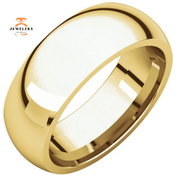 WOMEN'S 14KT GOLD 7MM COMFORT FIT WEDDING BAND - Image 3