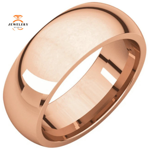 WOMEN'S 14KT GOLD 7MM COMFORT FIT WEDDING BAND - Image 5